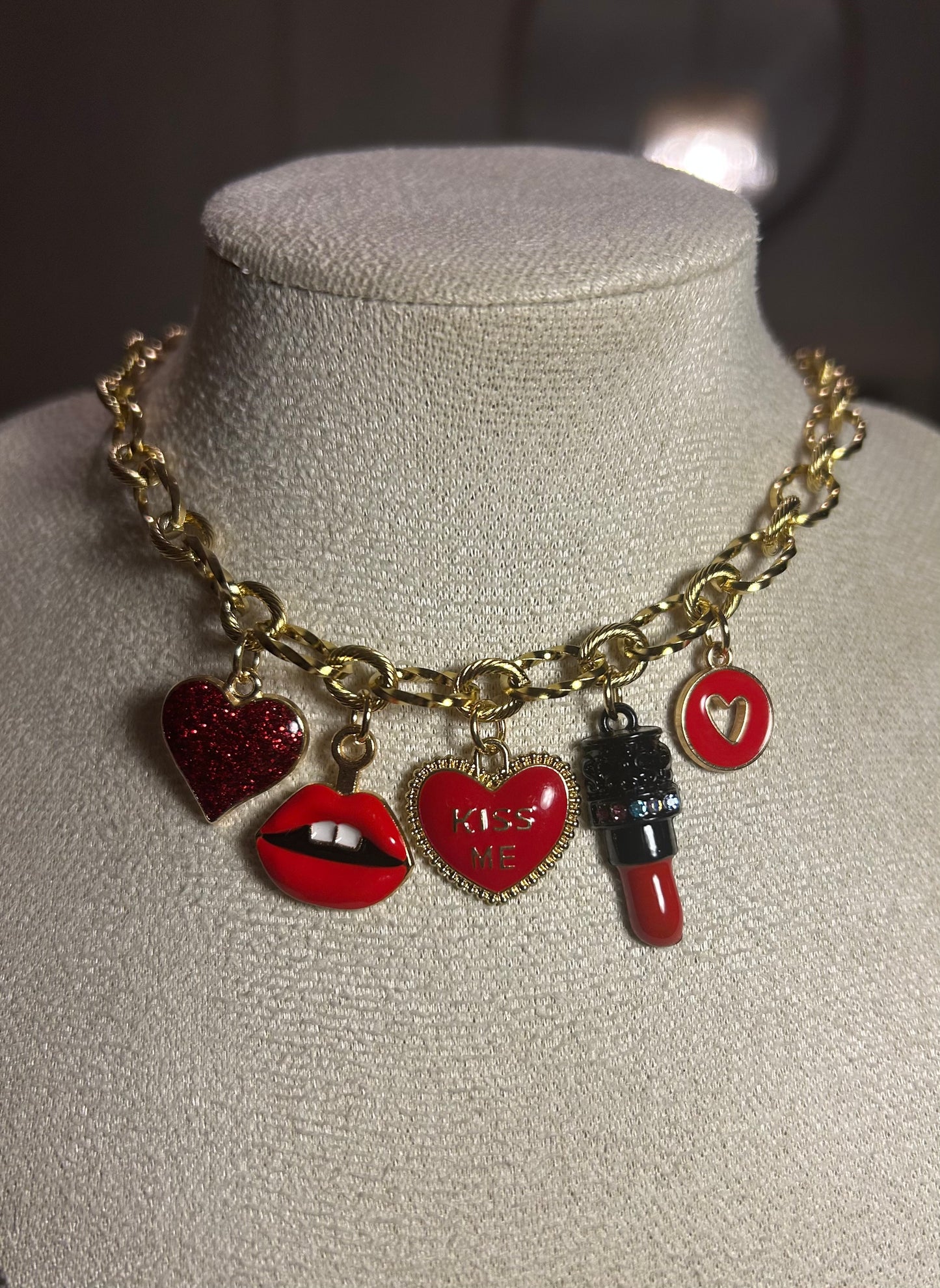Pucker Up Necklace